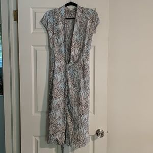Midi shirt dress